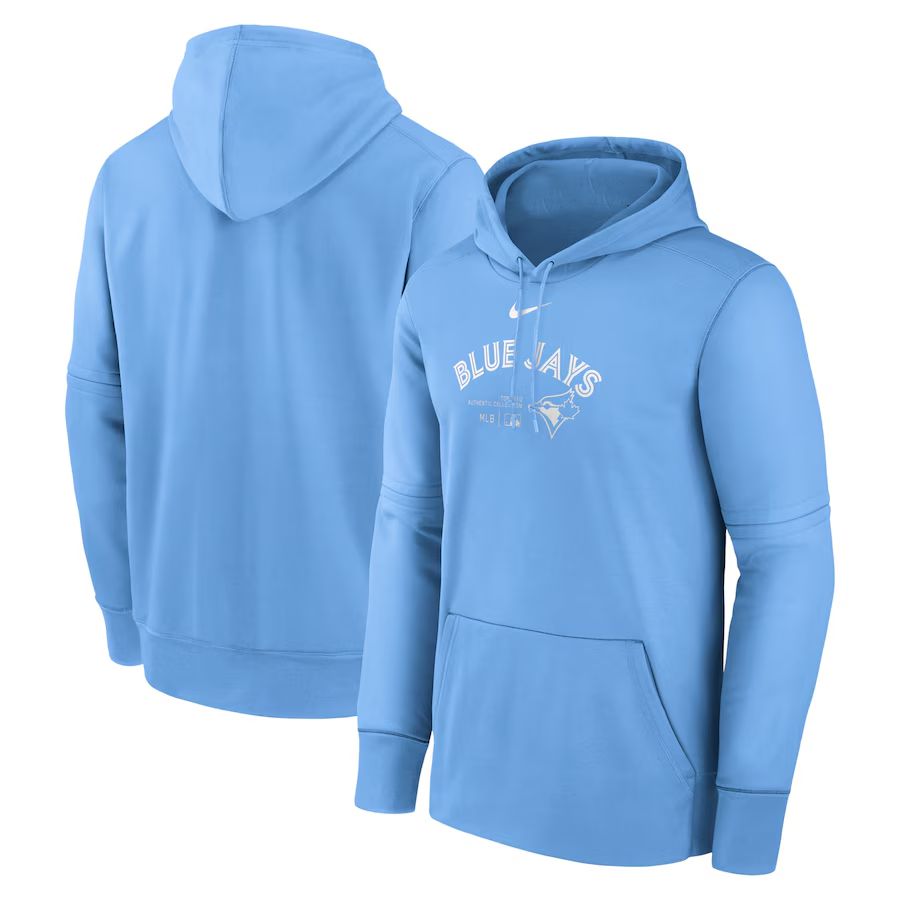 Men 2025 MLB Toronto Blue Jays Light blue Nike hoodie style 1->toronto blue jays->MLB Jersey